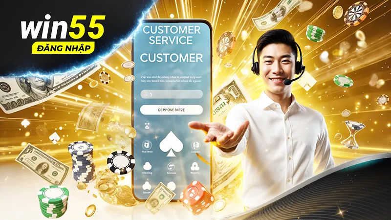 Cách liên hệ nhanh chóng với Win55