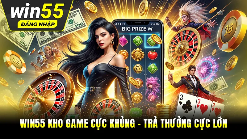 Sảnh game chất lượng với phần đồ hoạ miễn chê